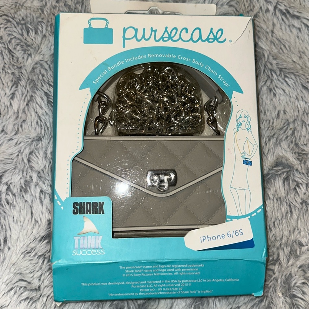 Gray Pursecase For IPhone 6/6S Shark Tank